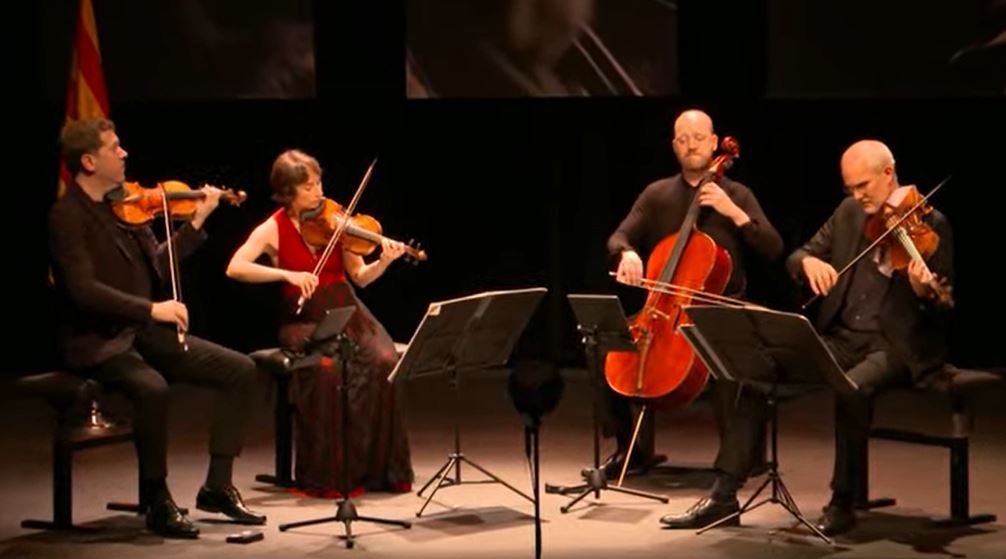 The Casals Quartet concert in Geneva to commemorate the 50th anniversary of Pau Casals' UN speech 